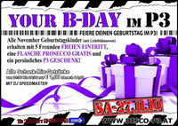 Your B-Day@Disco P3