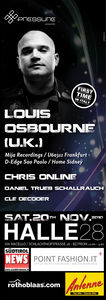 LOUIS OSBOURNE (UK) @ HALLE 28 - BOZEN (ab 22h)@Halle 28