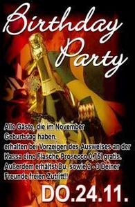Birthday-Party@Discostadl Hühnerstall