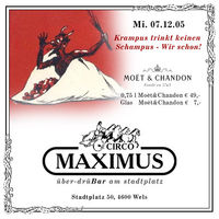 Krampus trinkt keinen Schampus!@Maximus