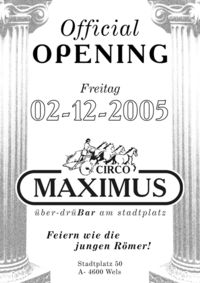 Official Opening@Maximus