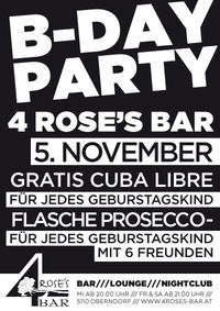 Birthday Party@4roses Bar Oberndorf