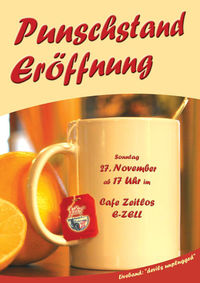 Punschstand Eröffnung im Zeitlos@Cafe Zeitlos E-zell