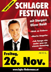 Schlager Festival@Fledermaus Enzenkirchen