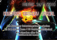 November Birthday Special@Lava Lounge Linz