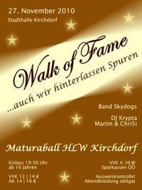 Maturaball HBLW - walk of fame@Stadthalle Kirchdorf