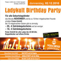 Kult B-Day Party@Vulcano