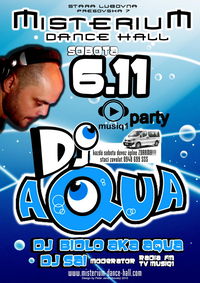 Dj Aqua@Misterium Dance Hall