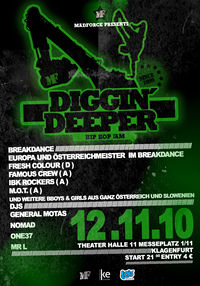 Diggin Deeper HipHop Breakdance Jam@Messehalle 11 