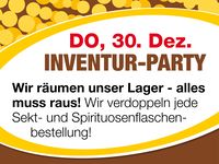 Inventur-Party