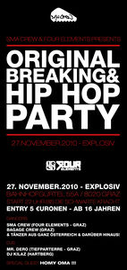 Original Breaking and Hip Hop Party