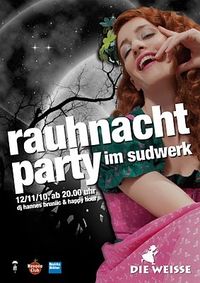 Rauhnacht Party im Sudwerk