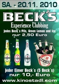 Beck's Experience Clubbing@Kino-Stadl