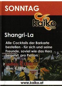 Shangri La@Kaiko Club