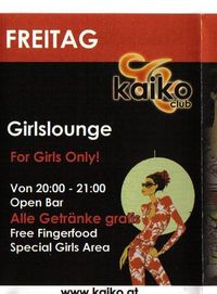 Girls Lounge@Kaiko Club