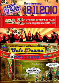 All Inclusive Party!@Cafe Trauma