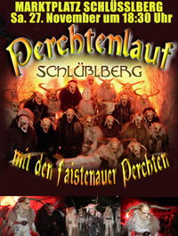 Perchtenlauf@Marktplatz Schlüßlberg