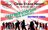 Open Stage night@Coma-bar