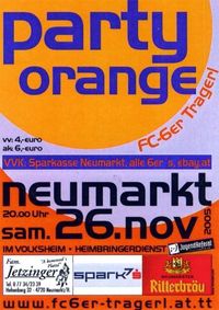 Party Orange VI@Volksheim