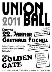 Ball der Sportunion Katsdorf 2011@Gasthaus Fischill