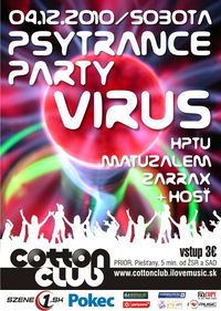 VIRUS-psytrance@Cotton Club