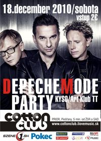 Depeche Mode Party@Cotton Club