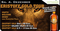 Eristoff Gold Tour