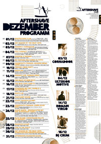 Get Shaved by THE BEAT CEPS: VorsilvesterZunderProgramm@Aftershave Club