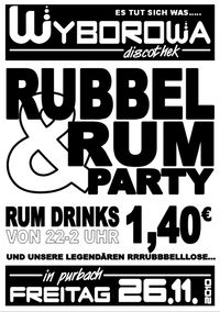 Rubbel Rum Party