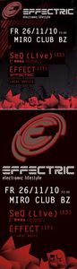 EFFECTRIC - electronic lifestyle@Miró Club