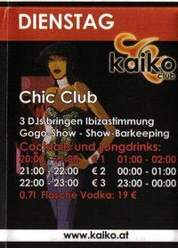 Chic Club@Kaiko Club