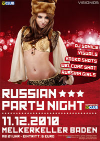 Russian Party Night@Melkerkeller Baden