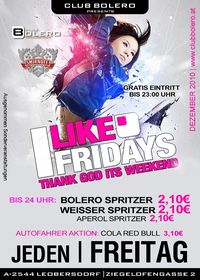 I Like Fridays@Bolero