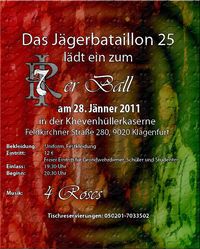 7er Ball des Jägerbataillon 25@Khevenhüllerkaserne