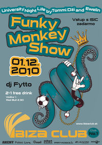 Funky Monkey Show@Ibiza Club