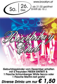 Birthday Club