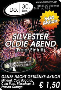 Silvester Oldie Abend@Brooklyn