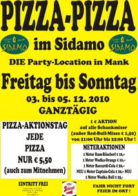 PIZZA-PIZZA im Sidamo@Cafe Sidamo Mank