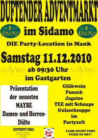 Duftender Adventmarkt im Sidamo@Cafe Sidamo Mank