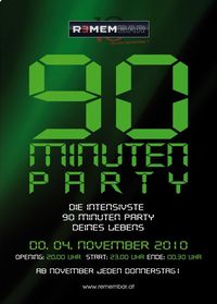 90 Minuten Party@REMEMBAR