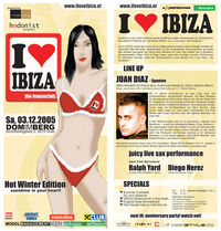 I love Ibiza - Hot Winter Edition@Dom Im Berg