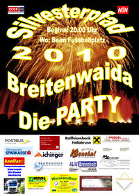 Silvesterpfad 2010 - die Party@Feuerwehr Breitenwaida