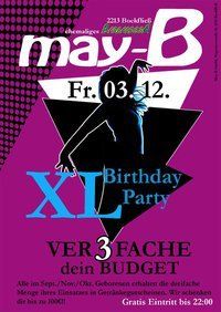 XL Birthday Party@May-B