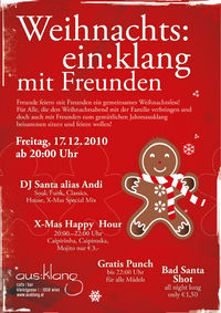 Weihnachtseinklang mit Freunden@ausklang cafe bar