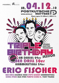 Triple Birthday Session@Disco Postkutsche