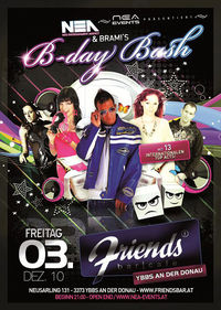 NiteEntertainment & Brami's B-Day Bash@Friends Show-Cocktailbar