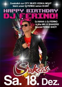 Happy Birthday DJ Ferino@Club Estate