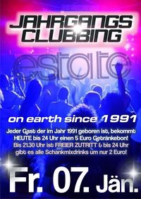 Jahrgangs Clubbing@Club Estate