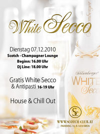 White Secco@Scotch Club