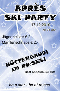Apres Ski Party@club ro:ses disco - bar - karaoke